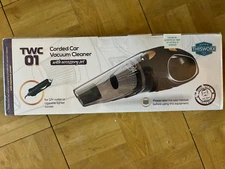 Thisworx TWC-01 Corded Car Vacuum Cleaner For 12V Outlet or Cigarette Lighter