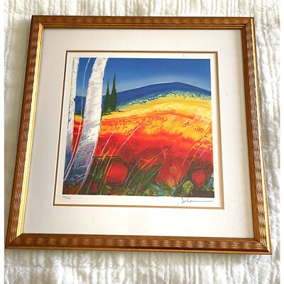 Emile Bellet Symphonie Champetre Print Art Signed & Numbered Framed