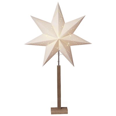 Star Trading Weihnachtsstern beleuchtet stehend | Fensterstern mit Beleuchtung |