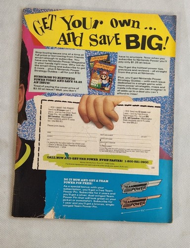 Nintendo Power Magazine Volume 27 Mega Man In Dr. Wily's Revenge 1991 - Picture 5 of 10