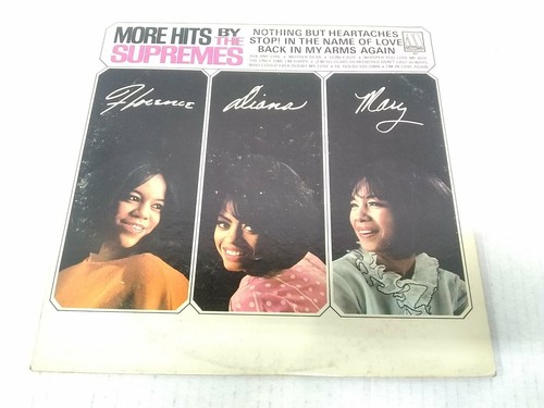 THE SUPREMES More Hits By The Supremes 1965 Vinyl LP Motown S-627 - VG