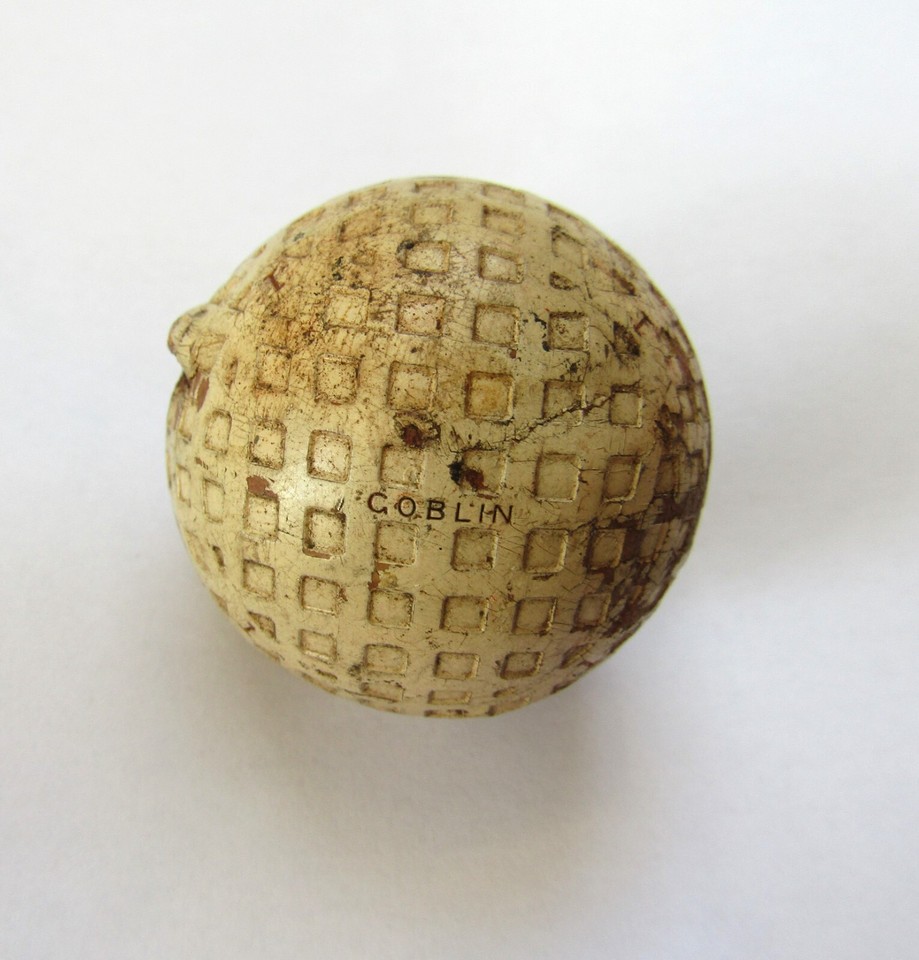 3 x Vintage Mesh Pattern Golf Balls / Goblin / Homer / North BrItish eBay