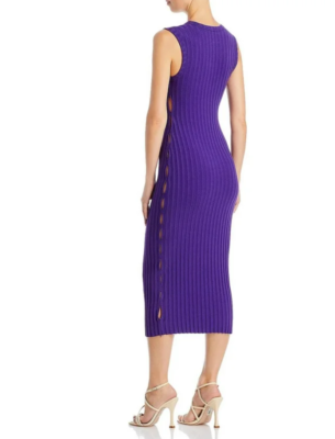cotton citizen tank dress COTTON CITIZEN Verona Spaghetti Maxi Dress in Lapis Cast