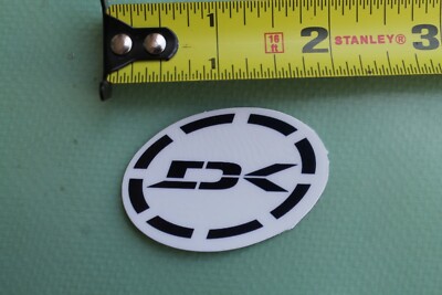 Dk Hi Sticker DAKINE Surfboards Hawaii Circle DK Logo Clear Vintage Surfing STICKER ...