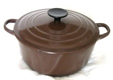 Cocotte - Marmite Le Creuset VINTAGE LE CREUSET marron MODELE D