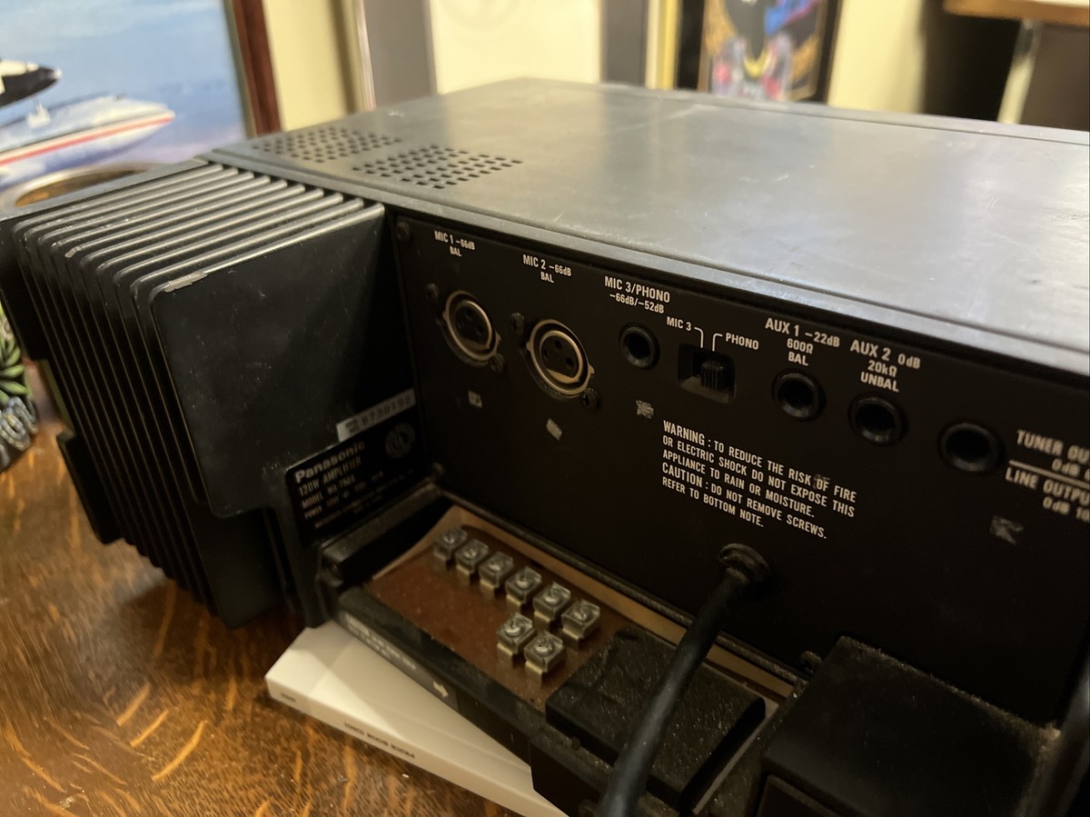 National Hi-Power Amplifier WA-745ラジオ　レア National Hi-Power Amplifier WA-745ラジオ レア