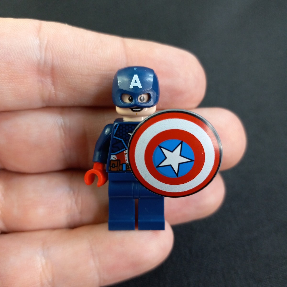 Lego Marvel Avengers Captain America Minifigure | eBay