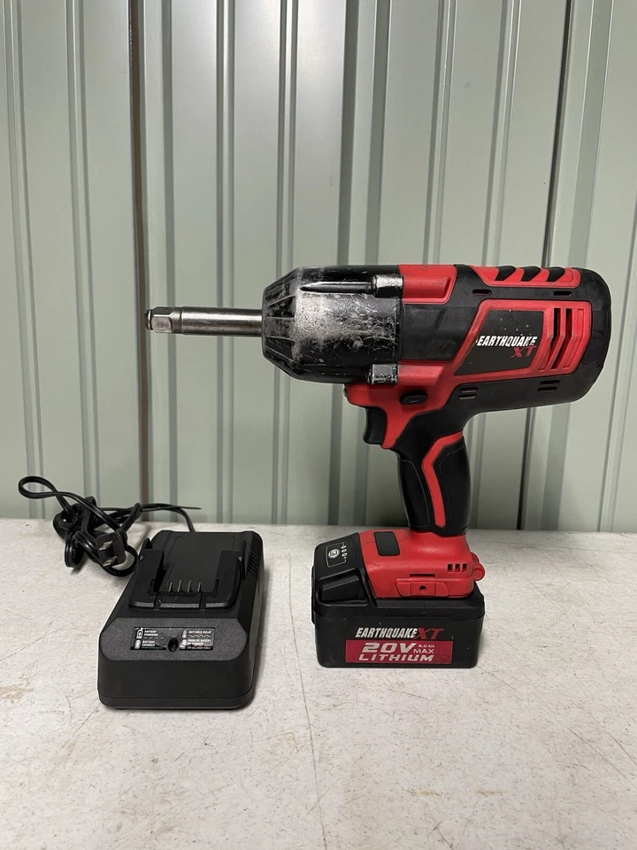 Earthquake EQ12XT-20V 20V Max Litio 1/2" Kit de Llave de Impacto Inalámbrica Foto 3 de 3