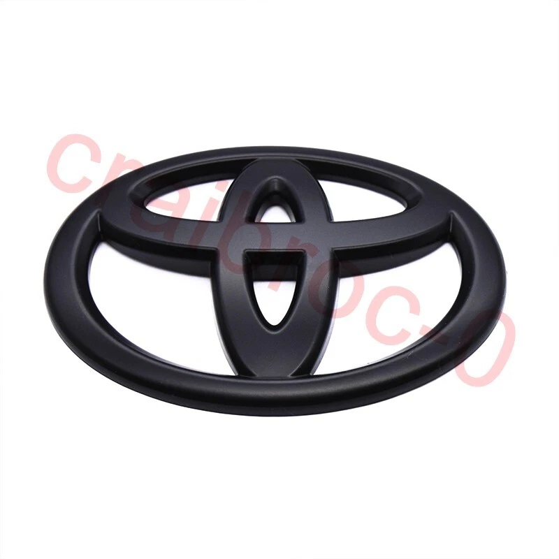 Nuevo 1X emblema superpuesto logotipo negro mate para Toyota Rav4 C-HR Camry Corolla Matrix Foto 3 de 4