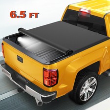 6.5ft Truck Bed Tonneau Cover For 2002-2026 Dodge Ram 1500 2500 3500 Roll Up