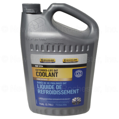New Holland 1 Gal Extended Life OAT Coolant / Antifreeze - Concentrate MAT 37...