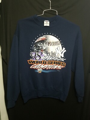Vintage NEW YORK Yankees World Series Champions 1998 SZ Large NYC