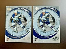 JON DISALVATORE 2006 UPPER DECK ICE PREMIERES ACETATE /2999 🏒 HOCKEY CARD-BLUES