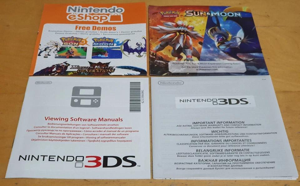 Pokemon Moon Big Box Fan Edition Steelbook For Nintendo 3DS Complete - Image 2 of 4