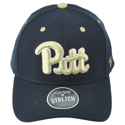 Casquette NCAA Zephyr Pittsburgh Panthers - Bleu - Taille S/M - Flexfit - Neuve
