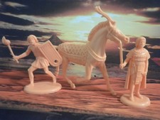 Figurini ATLANTIC Antico EGITTO Soldatini 1:32 Toy Soldiers Vintage /CG/