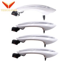 Manija de puerta exterior Comfort Access blanca con LED para BMW F07 F10 F11 F06 F01 F04