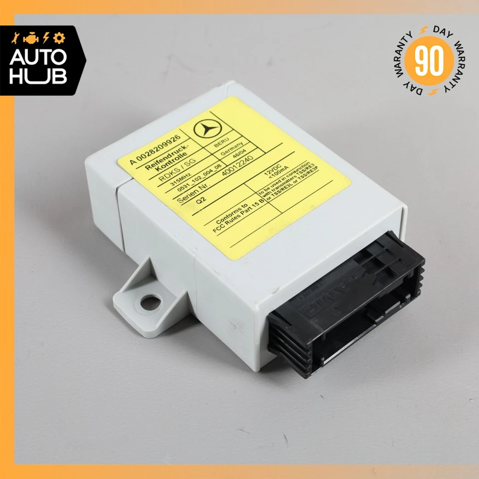 03-05 Mercedes R230 SL500 SL55 Tire Pressure Monitoring System TPMS Receiver OEM - Image 2 of 4