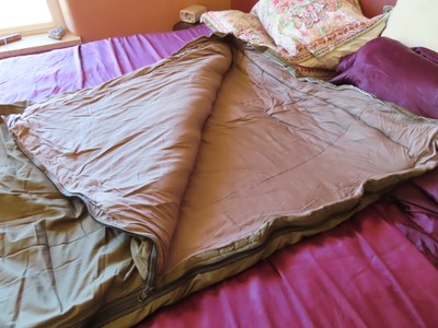 sleeping bag comforter