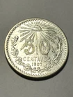 1907 Mexico 50 Centavos Silver — photo from another recent sale