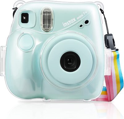 For Fujifilm Instax Mini 7+ Instant Film Camera Protective Case Hard Shell Cover