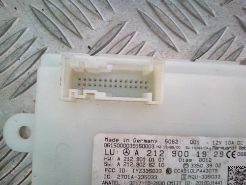 Mercedes CLS 10-18 Keyless Go Door Control Module Unit A2129001929 376019 - Picture 3 of 6
