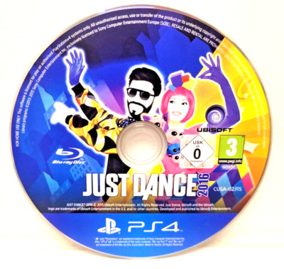 PS4 Just Dance 2016 DISC ONLY Cheap