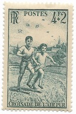 France, 1945 - Croisade de l'air pur, n°740 - Livraison 0€ dès 5 lots groupés