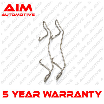 AIM 2x Brake Pad Retaining Spring Clips Front Fits Audi A4 B8 2.0 TDI ...