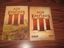 Age of Empires III PC User's manual and Quick Reference Card