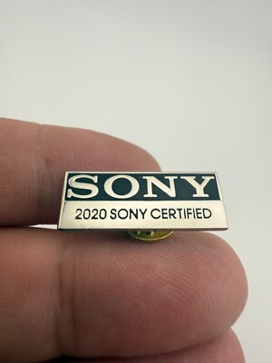 2020 SONY CERTIFIED Lapel Hat Pin
