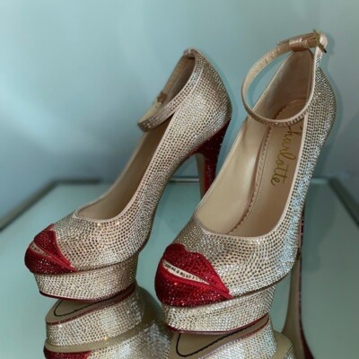 New Charlotte Olympia CRYSTAL KISS ME DOLORES $3,200 39 | eBay