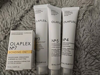 Olaplex Haircare Deluxe Sample Travel set conditioner 3, 4, 5 + 2