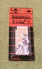 Vgt 1980 Halloween Skeleton Press On Nails NIB NOS Rare Diamond Deb