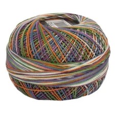 Lizbeth Egyptian Cotton Crochet Thread Size 20 Color 112 Carousel