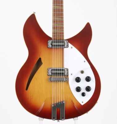 ギター Rickenbacker 360V64 Fireglo 1995 Rickenbacker 360V64 Electric Guitar Fireglo | Cream