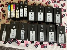 LOT of 11 EMPTY Genuine HP INK Cartridges 910XL , 3 black 910  3 Color