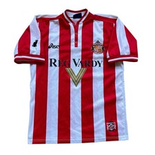 1999/2000 SUNDERLAND AFC RARE HOME SOCCER JERSEY FOOTBALL SHIRT ASICS SIZE S MEN
