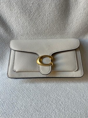 Coach Tabby Schultertasche mit Kette   kreidefarben UVP 275 £ neu mit Etikett