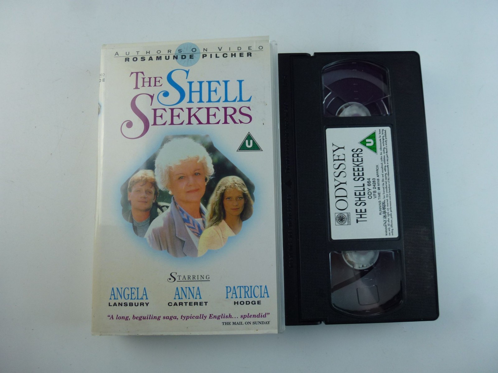 The Shell Seekers VHS Odyssey Video Angela Lansbury Anna Carteret Drama TV Film