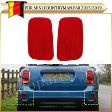 Links+Rechts Rückstrahler Heckstoßstange Reflektor Für Mini Countryman F60 15-19
