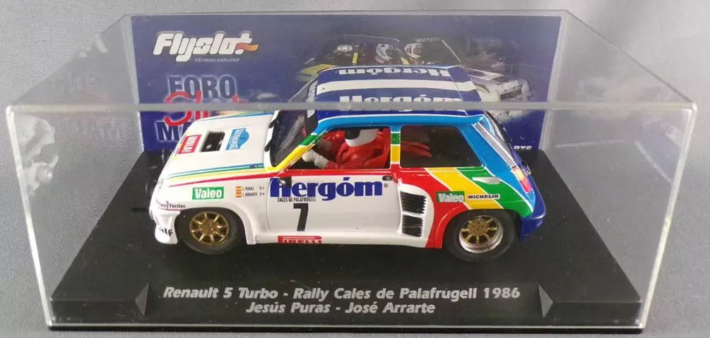 Flyslot 037303 Renault 5 Turbo réplique fidèle sans défaut pour collectionneur