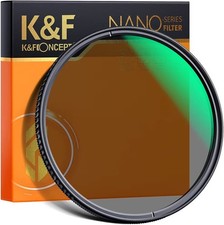 K&F Concept Nano-X 82MM CPL Filter 18 Layer Super Slim Circular Polarizer Filter