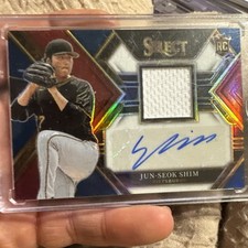 2023 Panini Prizm Jun-Seok Shim #PJA-JSS Rookie Auto Patch 14/49