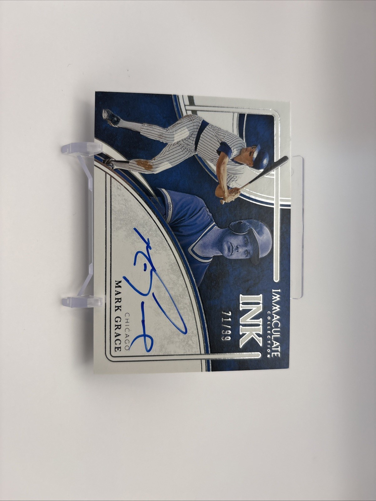 2026 Panini Immaculate INK Mark Grace Chicago Cubs #II-MG Auto 71/99