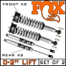 Fox Performance 2.0 Coilover Front Rear Shocks 19-26 Silverado Sierra 1500 0-2