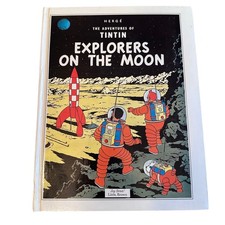 Product Image: Hergé The Adventures Tintin Explorers on the Moon Pop-Up Book 1992 First Edition
