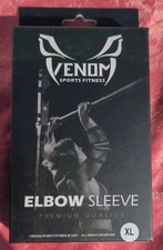 Venom Sports Fitness Elbow Brace Compression Sleeve Support (Extra Large)