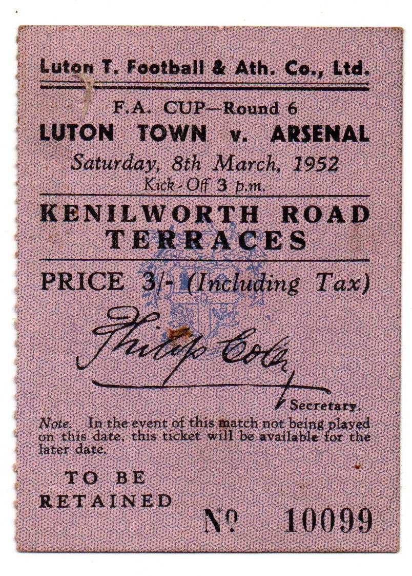 Formulaire Demande Billet Cardiff City Vs Arsenal FA Cup - 05/01/1980, Vintage