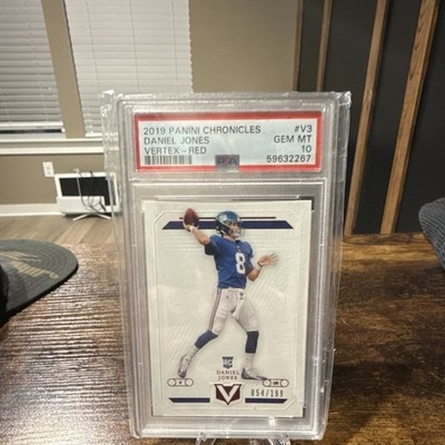 2019 Panini Chronicles - Vertex Daniel Jones #V-3 Red /199 (RC